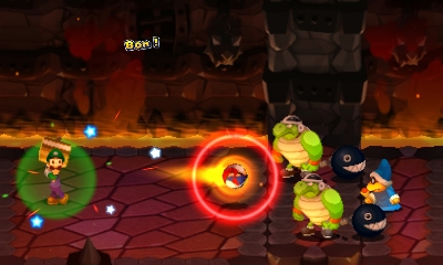 Mario & Luigi : Superstar Saga + Les sbires de Bowser combat