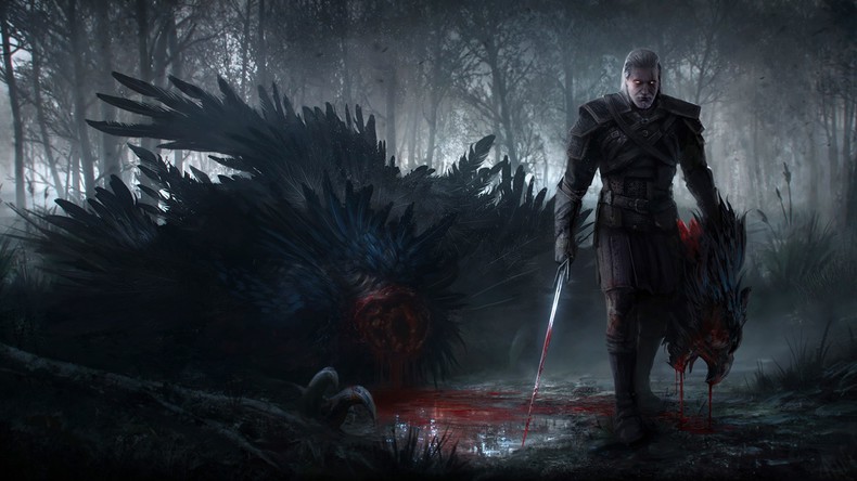 The Witcher 3 wild hunt artwork sorceleur géralt