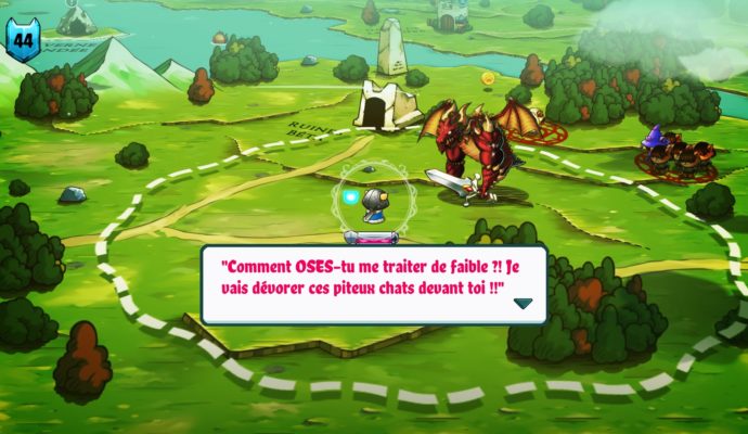 Cat Quest - Affrontement avec un Dragon