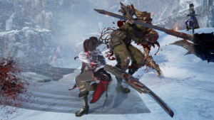 Code Vein les revenants font du ski