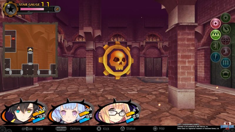 Demon Gaze II Exploration moche