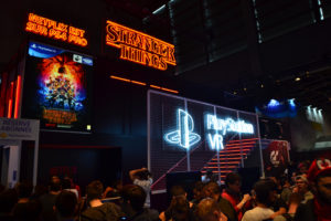 Paris Games Week 2017 event Stranger Things