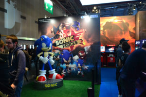 Paris Games Week 2017 Sonic Forces stand