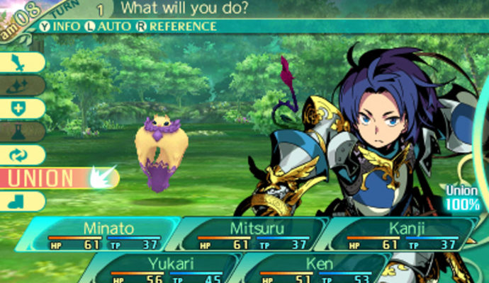 Etrian Odyssey V: Beyond the Myth combat union