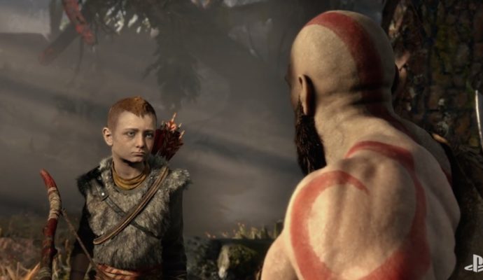 God of War 4 Kratos et Atreus