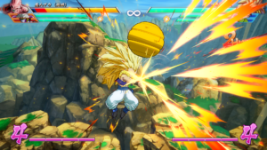 Dragon Ball FighterZ gotenks spécial