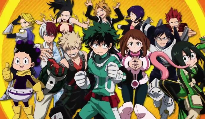 My Hero Academia les héros