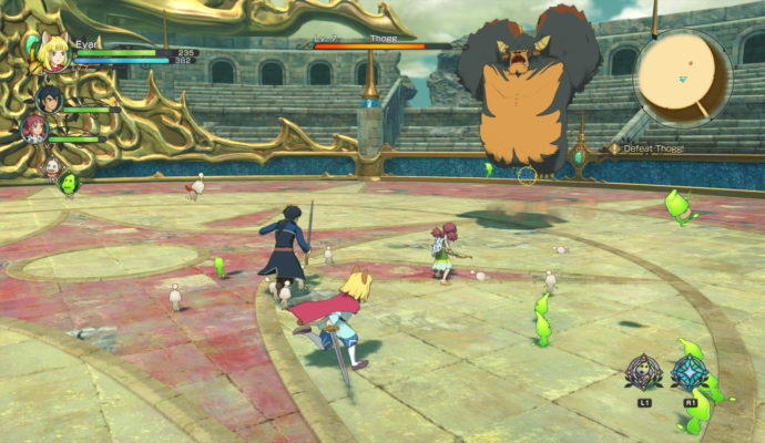 Ni no Kuni II : l'Avènement d'un Nouveau Royaume combat