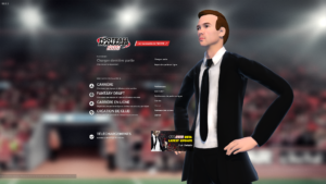 Football Manager 2018 - menu