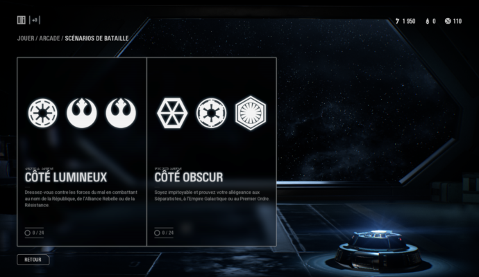 Star Wars: Battlefront II - scénario