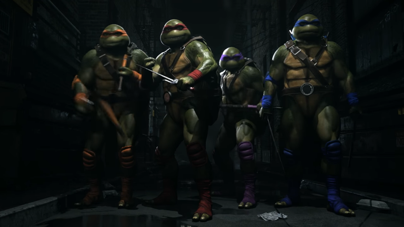 Injustice 2 tortue ninja