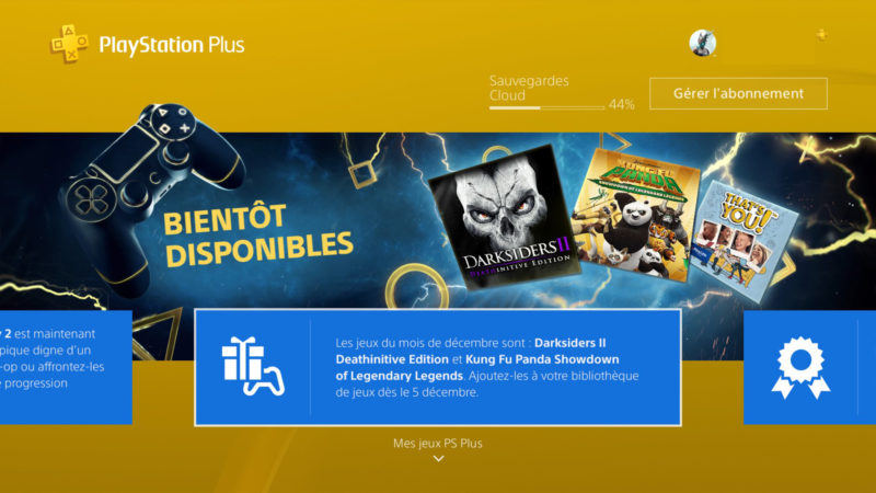 PlayStation Plus de décembre 2017