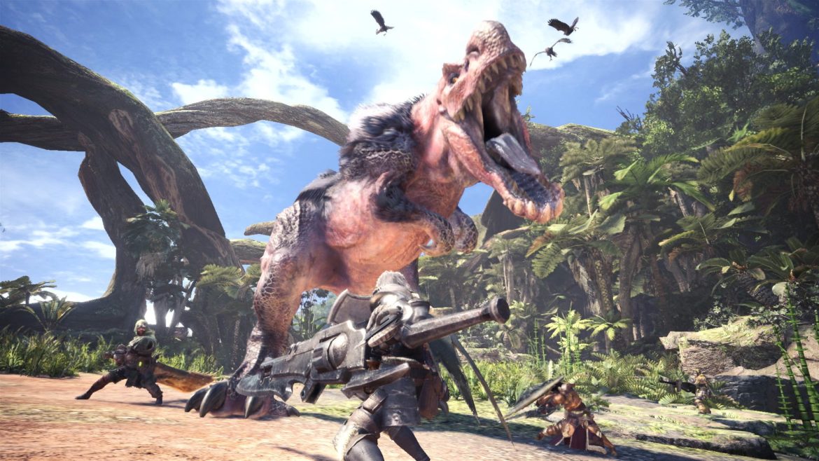 Monster Hunter World grand méchant dinosaure