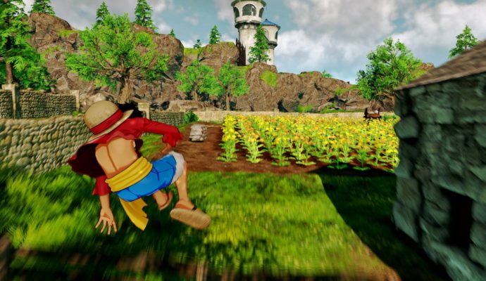 One Piece: World Seeker Luffy se balade