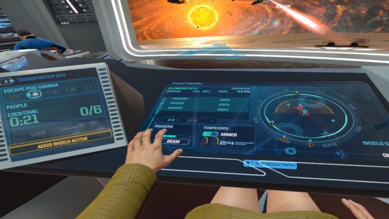 Star Trek: Bridge Crew pilotage