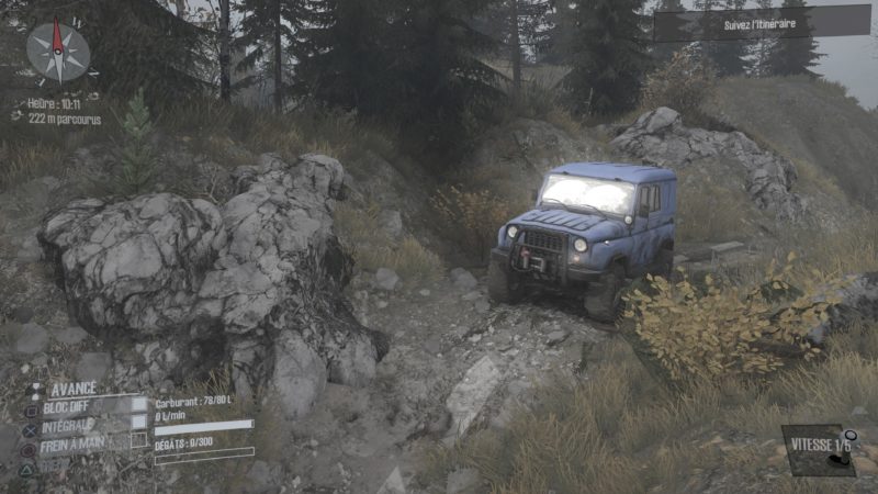 Test Spintires: MudRunner - Jeep