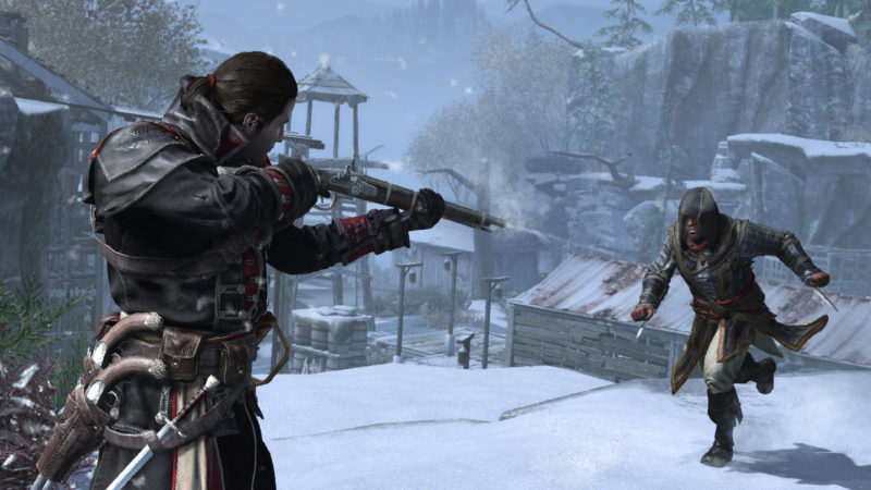 Assassin's Creed Rogue Remastered fusil