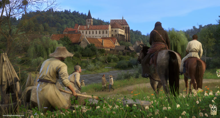 Un paysage champêtre dans Kingdom Come Deliverance