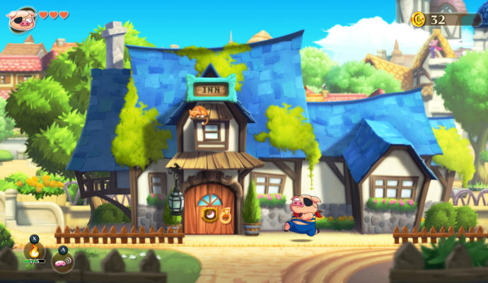 Monster Boy and the Cursed Kingdom - Auberge