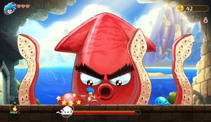 Monster Boy and the Cursed Kingdom - Meurs usine à surimi