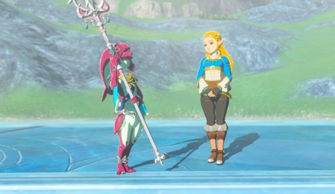 The Legend of Zelda: Breath of The Wild – DLC#2 : L’Ode aux Prodiges mipha et zelda