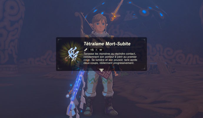 The Legend of Zelda: Breath of The Wild – DLC#2 : L’Ode aux Prodiges tétralame