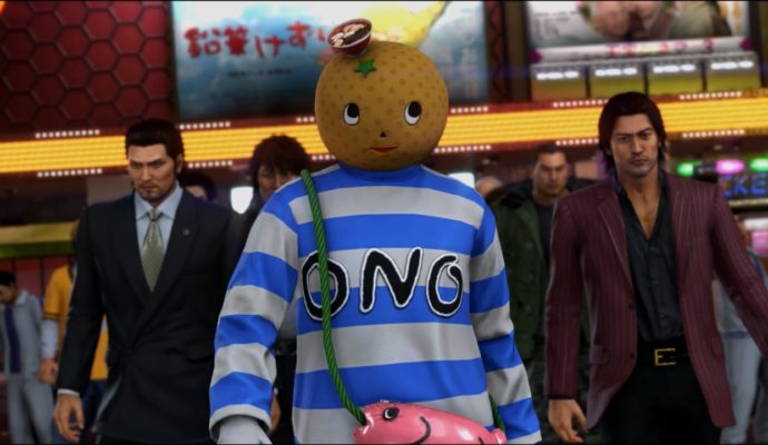 Yakuza 6: The Song of Life Ramen-kun et ses amis.