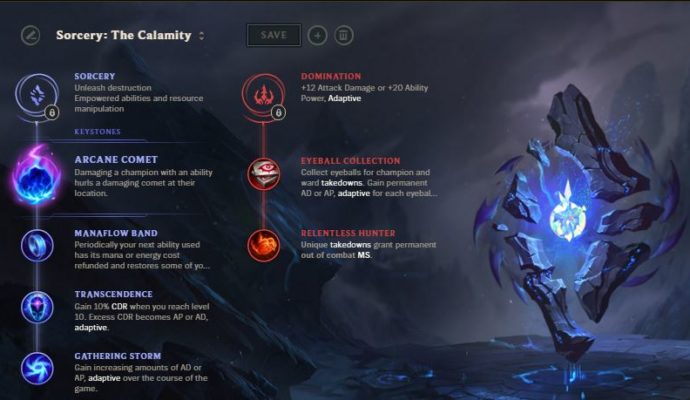 Nouvelle runes saison 8 League of Legends