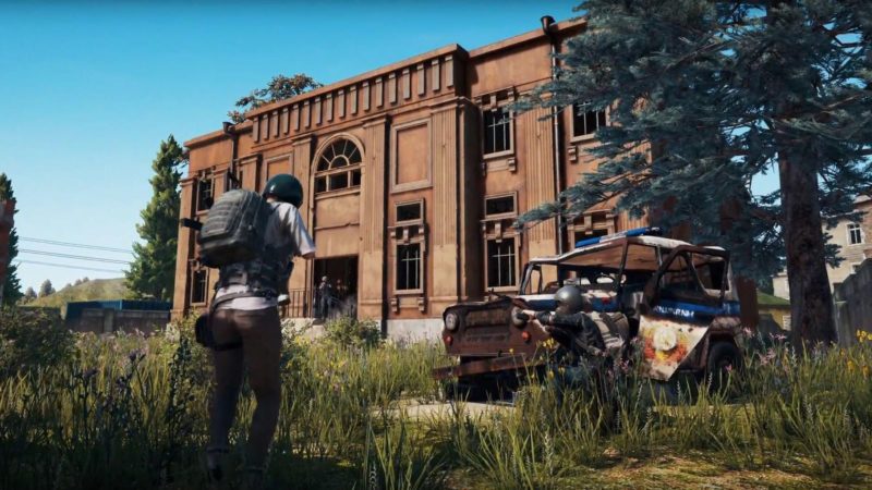 Scène d'infiltration dans player unknown's battlegrounds