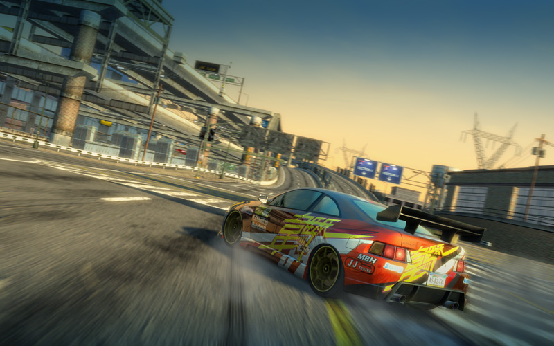 Burnout Paradise dérapage