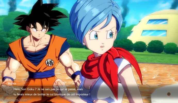 Dragon Ball FighterZ Goku et Bulma, cette MILF totale