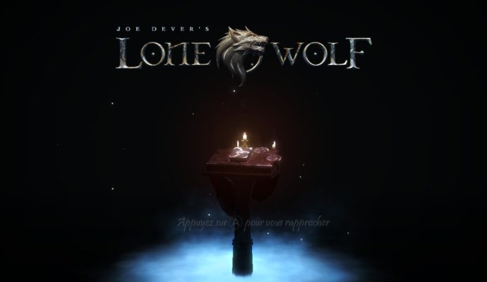 Joe Dever's Lone Wolf - Ecran titre