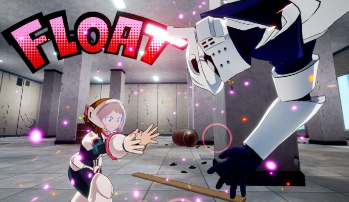 My Hero Academia: One’s Justice Ochaco pouvoirs de gravité