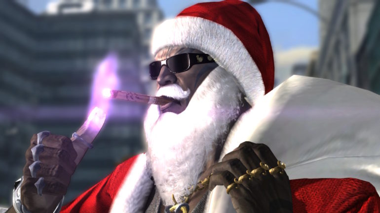 Test Bayonetta 1 & 2 - Rodin en père noël