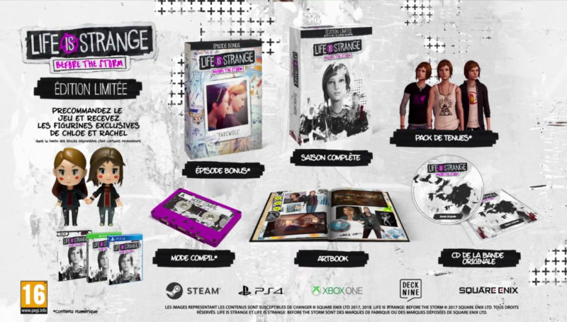 Life is Strange: Before the Storm édition limitée