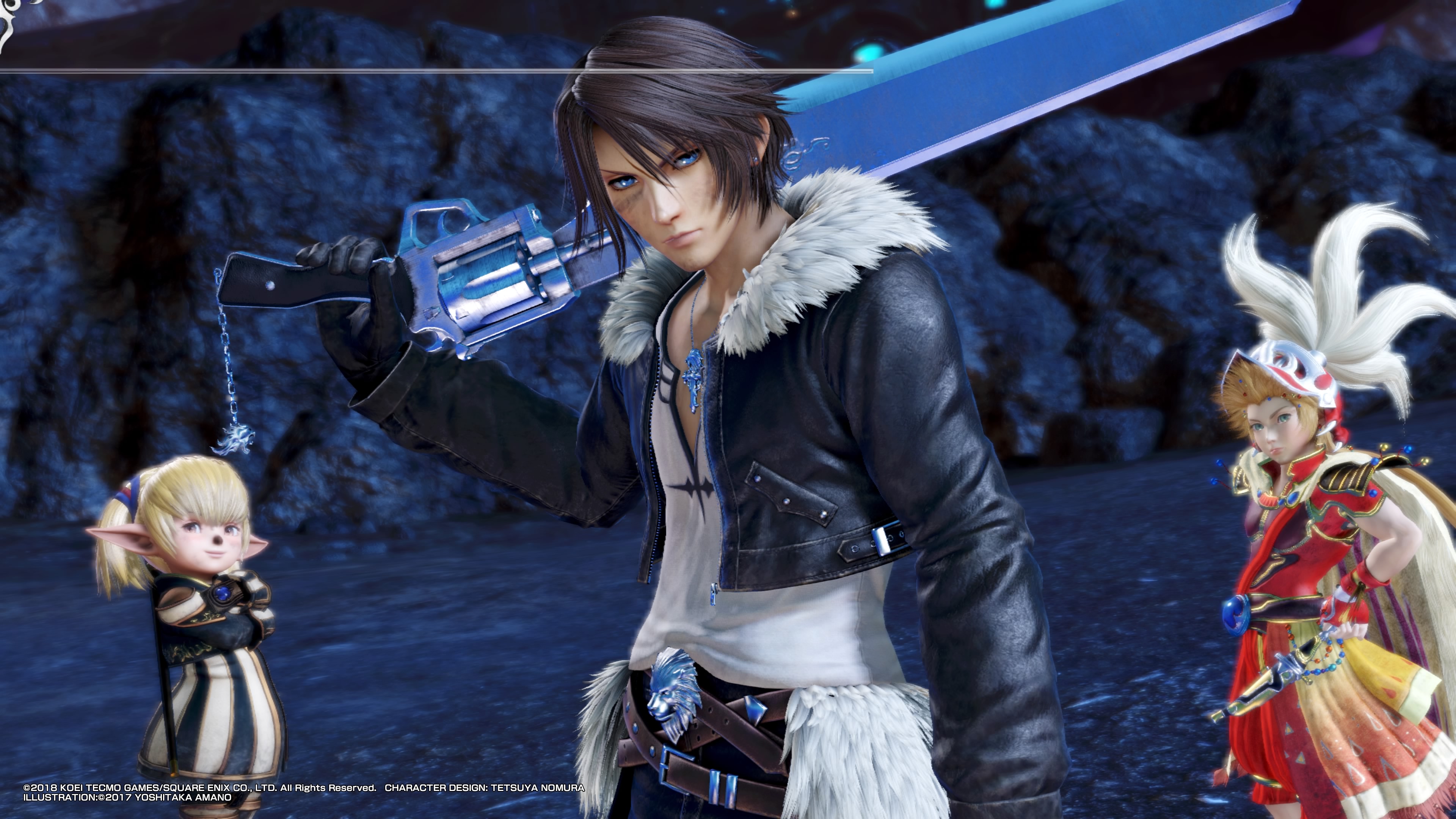 test Dissidia Final Fantasy NT Squall