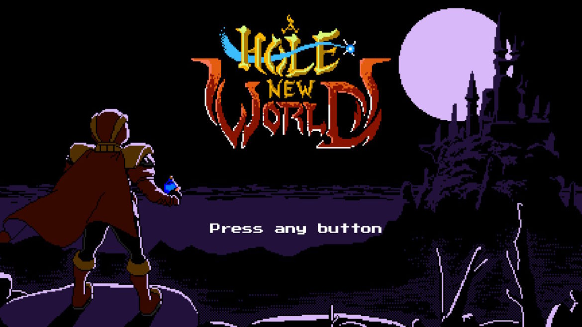 A Hole New World - Ecran titre test