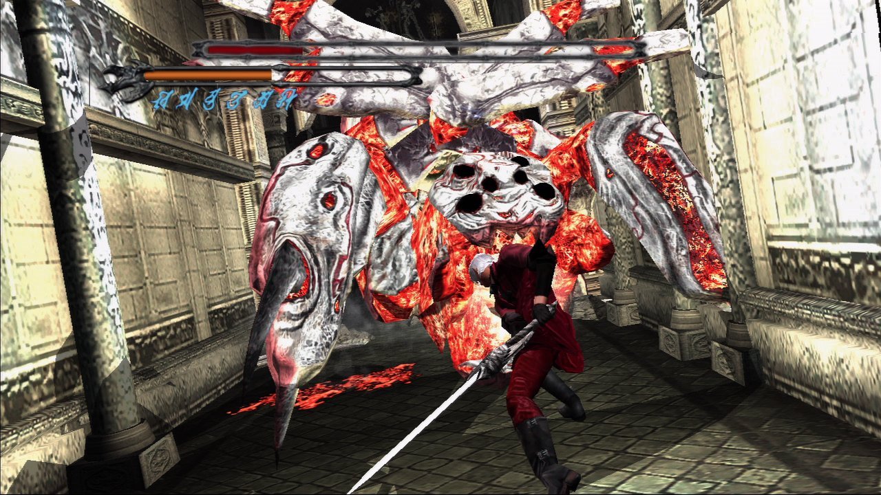 Devil May Cry HD Collection Dante boss