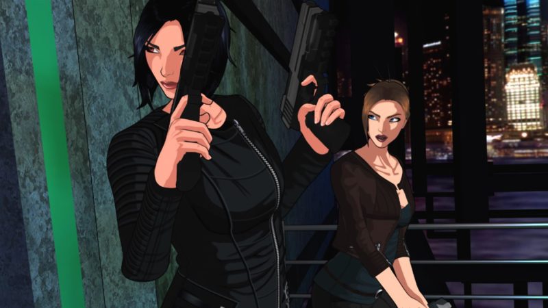 Fear Effect Sedna Hana Rain