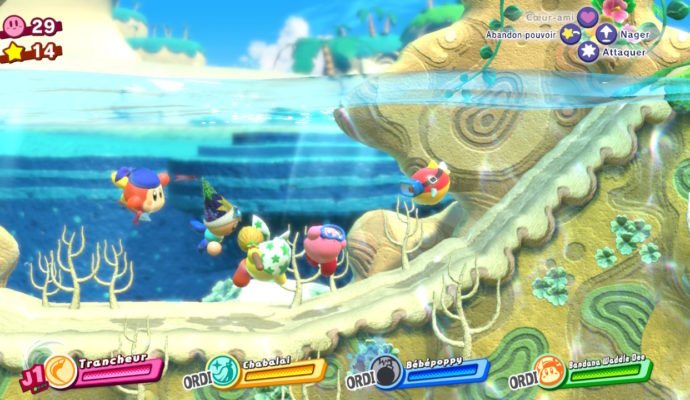 Kirby Star Allies - A pays de l'eau