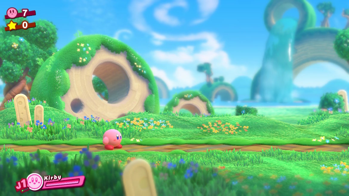 Kirby Star Allies - Green Greens