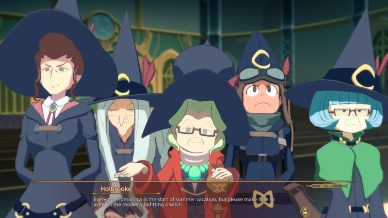 Little Witch Academia: Chamber of Time cinématique