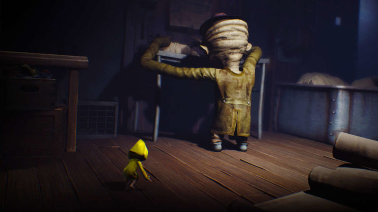 Little Nightmares - Metal Gear en parka jaune