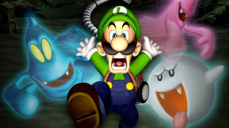 Luigi's Mansion - Ecran de présentation