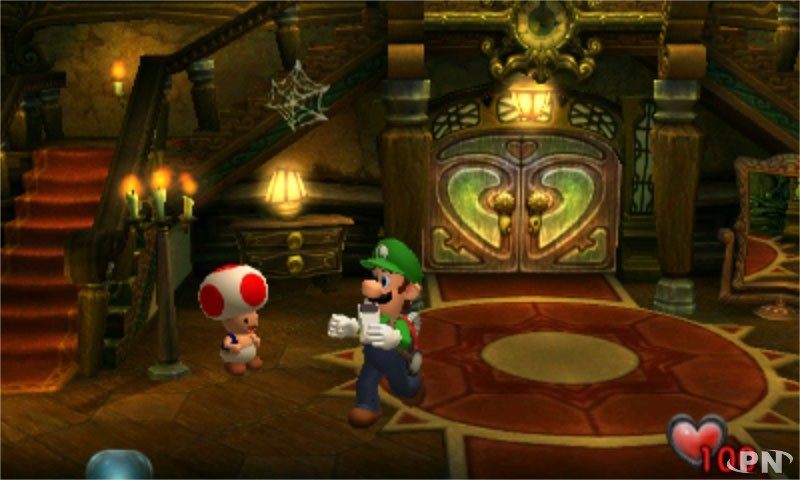 Luigi's Mansion - Promenade au manoir