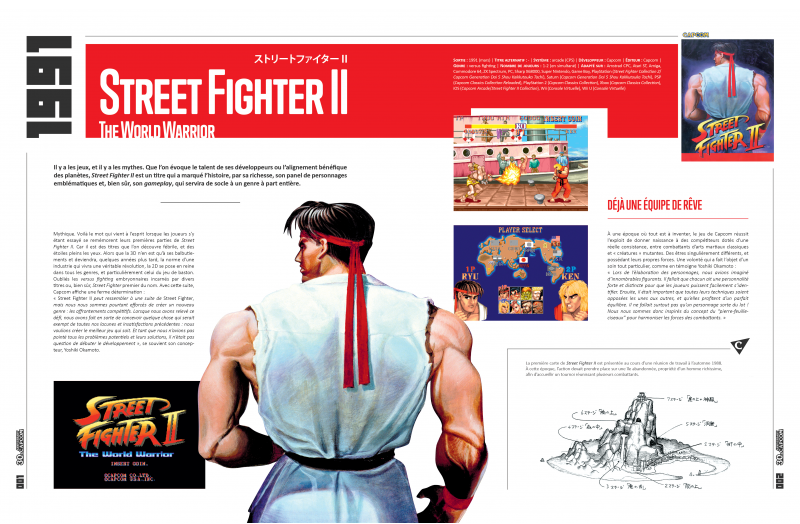 Pix'n Love L'Histoire de Capcom 1983 1993 - Street fighter