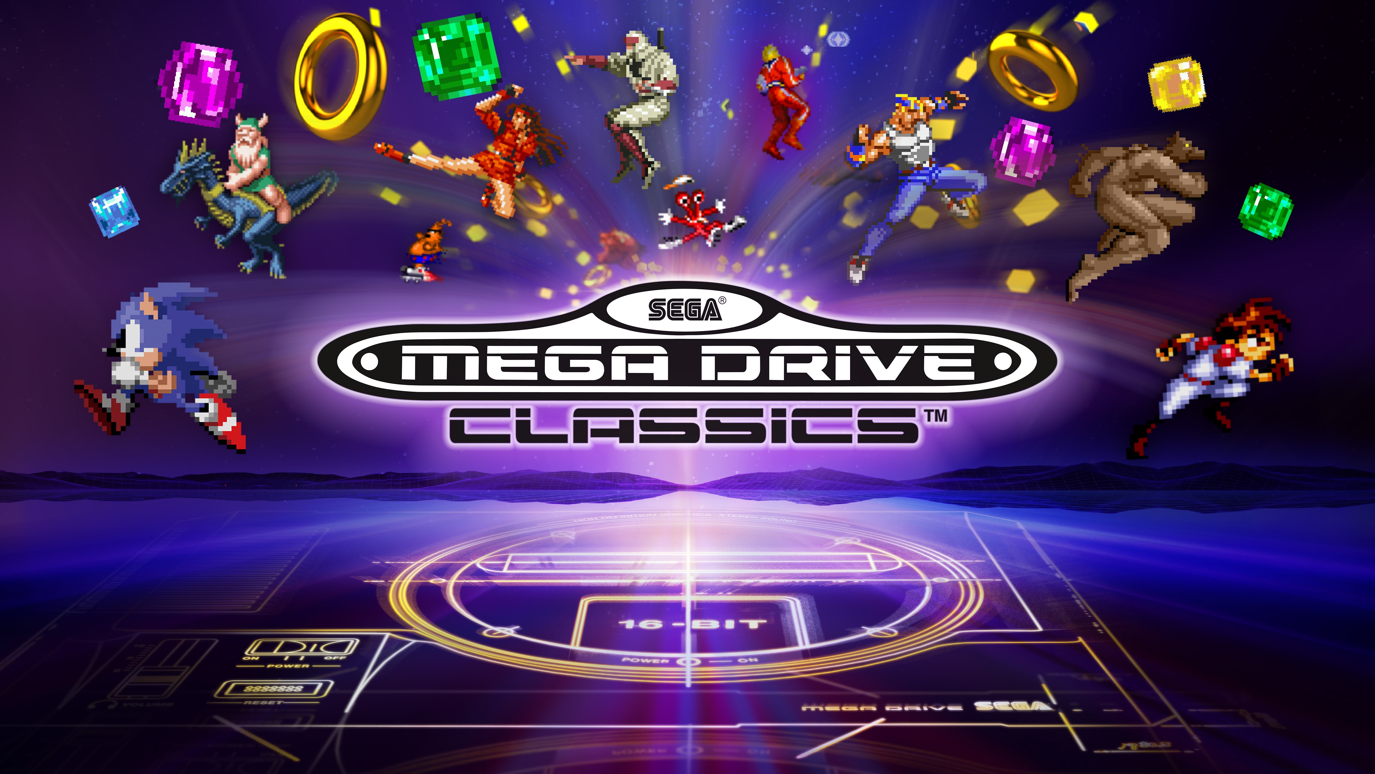 SEGA Mega Drive Classics logo