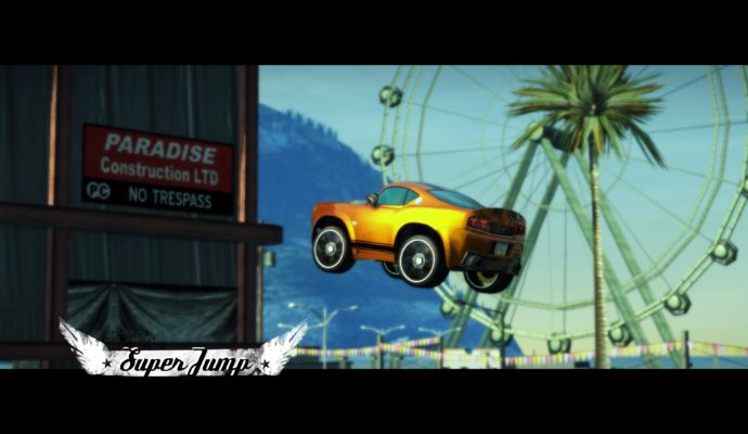 Test Burnout Paradise Remastered - toy car