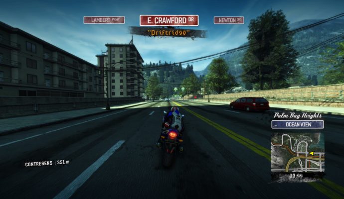 Test Burnout Paradise Remastered - moto