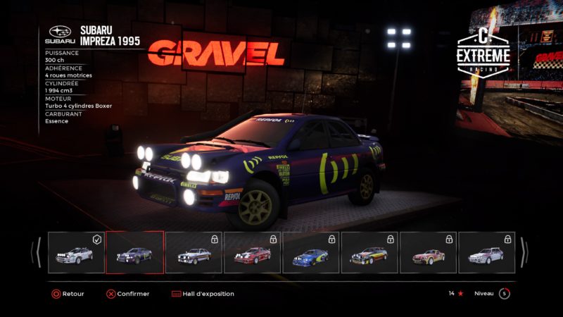 Test Gravel - Subaru impreza 1995